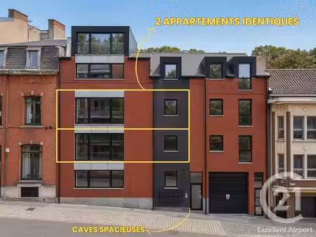 appartements neufs 2 ch. à personnaliser – charleroi