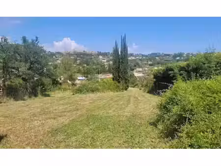 vente terrain 1355 m² à la colle-sur-loup (06480)  435 000 €