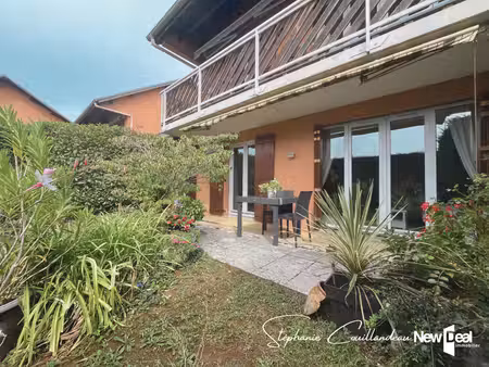 appartement t4 avec jardin au coeur de grésy sur aix