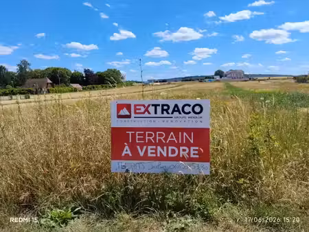 vente terrain 551 m² à criquebeuf-sur-seine (27340)  88 000 €