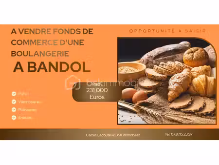fonds de commerce à bandol