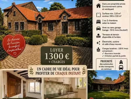 maison de charme à louer
