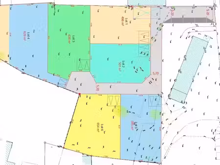 vente terrain à batir 595 m² à mésanger (44522)  nan €