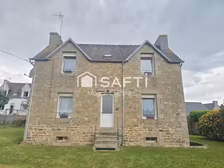 maison de caractère – 70 m² – 2 chambres – terrain 618 m² – plouaret
