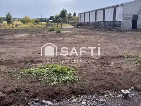 beau terrain vue campagne  constructible et viabilisé