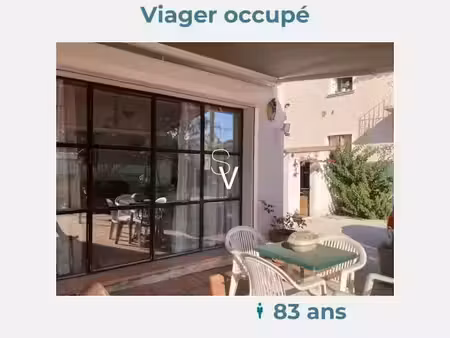 vente viager 3 pièces 90 m² à toulon (83000)  236 750 €