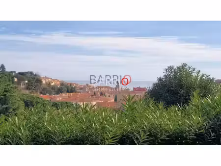 collioure bel appartement t3 en rdc 79m² proche centre ville