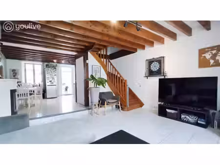 axe laon-sissonne maison rénovée de 105 m²/5 pièces