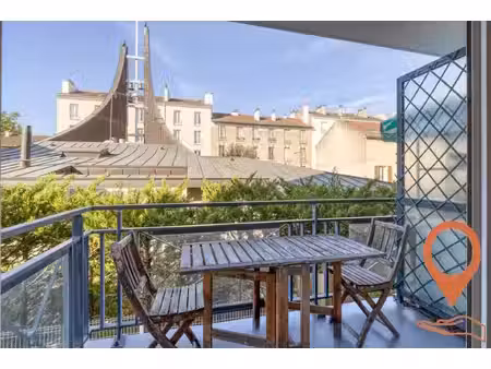 charenton-le-pont bel appartement 3 pièces avec balcon