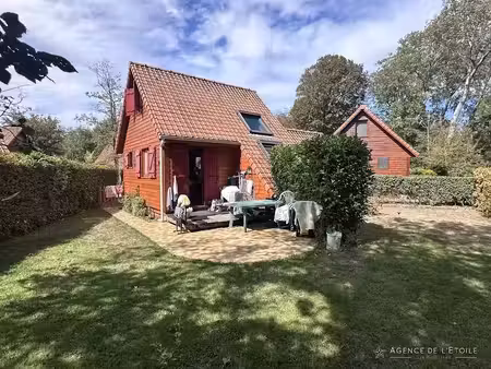 vente chalet 3 pièces 42 m² à berck (62600)  178 000 €