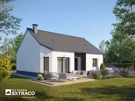 vente maison neuve 3 pièces 60 m² à bois-l'evêque (76160)  245 000 €