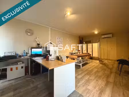 appartement 82 m²- garage privatif- fort potentiel