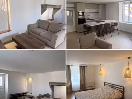 maison t3 meublée 60 m² – villemoirieu