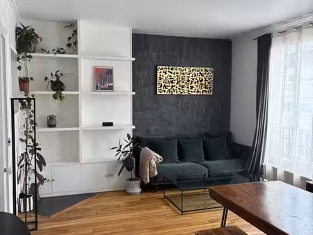 charmant 3 pièces meublé — clichy (92) — 85 m²