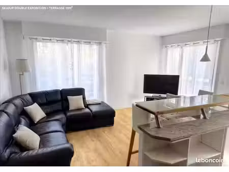 appartement 2 pièces meublé 45 m² avec terrasse de 10 m² – suresnes centre-ville