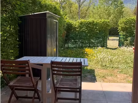 t2 meublé rdc/jardin cessy