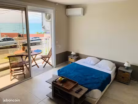 studio vue sur l’îlet du gosier