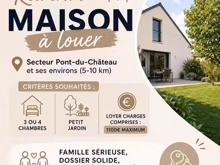 recherche maison à louer