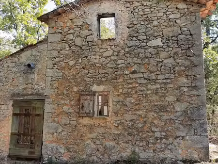 vend terrain avec ruine