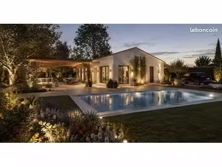 maison neuve de plain-pied 90 m² avec 3 chambres sur terrain de 600 m² à miramas (13140)