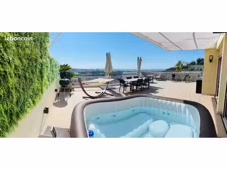 exceptionnel toit terrasse avec vue mer