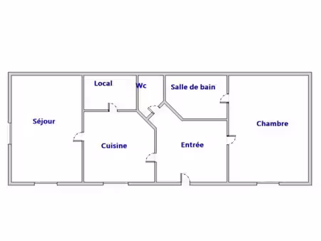 appartement f2 67m2