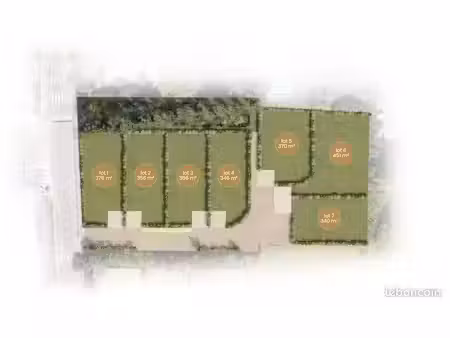 terrain 400 m² fontvieille