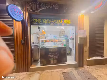 fond de commerce restauration rapide