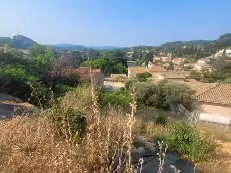 terrain 329 m² roquevaire
