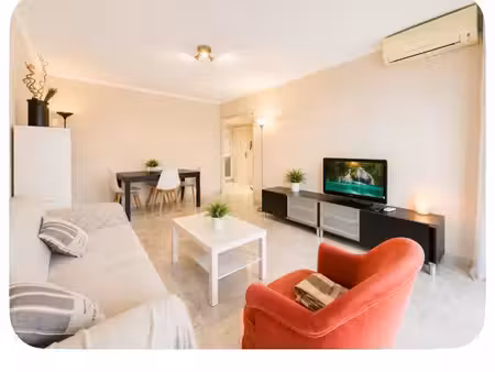 appartement meublé 70m2 centre juan les pins