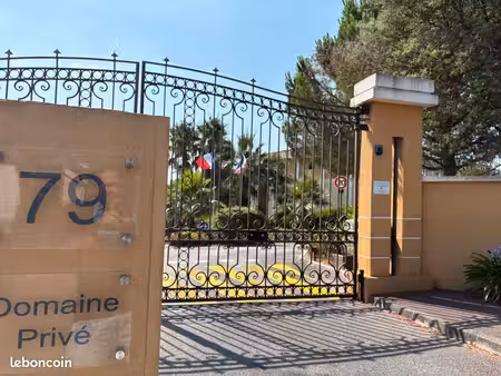cannes grand parc 2 p / garage / terrasse/piscine
