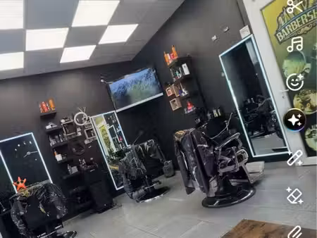 fond de commerce coiffeur homme (barber)