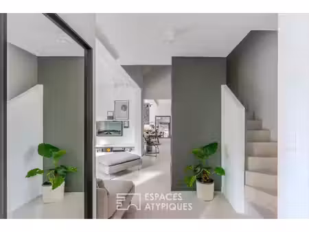 maison réinventée dans un esprit contemporain au coeur de la nature à guérande