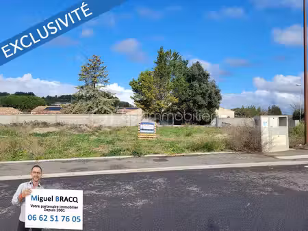 terrain de 390 m² à lespignan