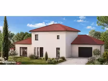 projet de construction d'une maison 123 m² avec terrain à genas (69)