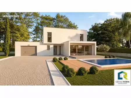 projet de construction d'une maison 118 m² avec terrain à jonage (69)