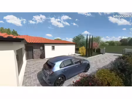 projet de construction d'une maison 130m² + garage double à lentilly (69)