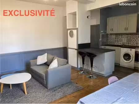 appartement 3 pièce meublé plateau 79m largeur