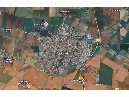 terrain 265 m² saint xandre