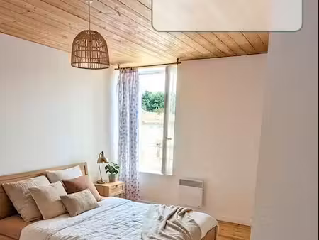 ? maison charentaise de 75 m² – 2 ch – prête à vivre  sans travaux