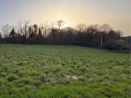 terrain à bâtir constructible