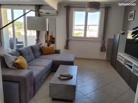 location t3 70m2 très lumineux martigues jonquières 880 cc