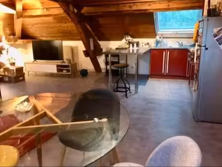 tassin : appartement 60m² mansardé