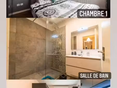 un superbe appartement t3 de 67m² meublé  flachet métro a