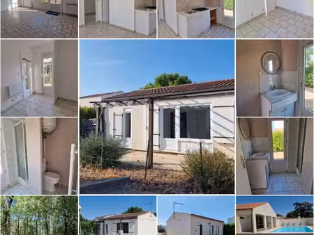 maison 3 pièces dans résidence avec piscine