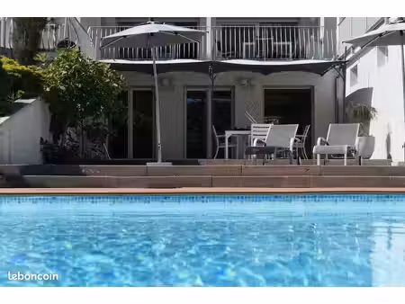 3 pièces meublées en raz-de-jardin