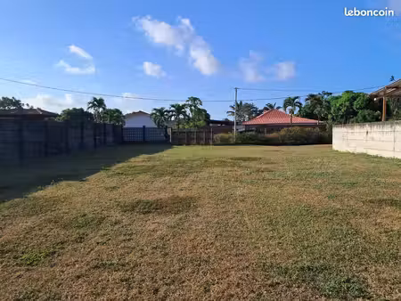 terrain 300 m² remire-montjoly