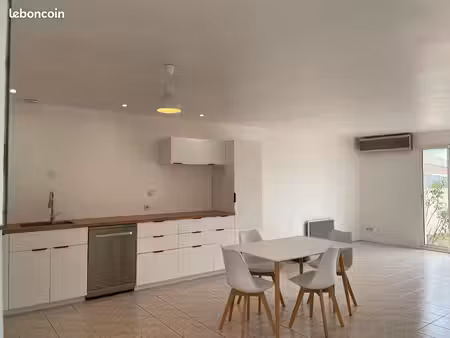 maison de plain-pied plein sud  1ère couronne  3 chambres 90 m²  à vendre