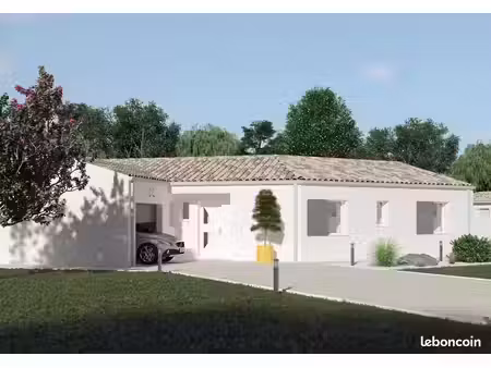 projet de construction d'une maison 3 chambres de 94.95 m² sur un terrain à bâtir de 236 m