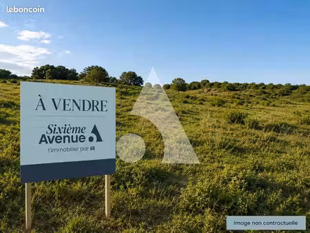 terrain 2 186 m² le tampon